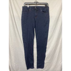 JB Just Black Womens Denim Jeans Pants 30 Slim Skinny Leg Dark Wask Classic Fit